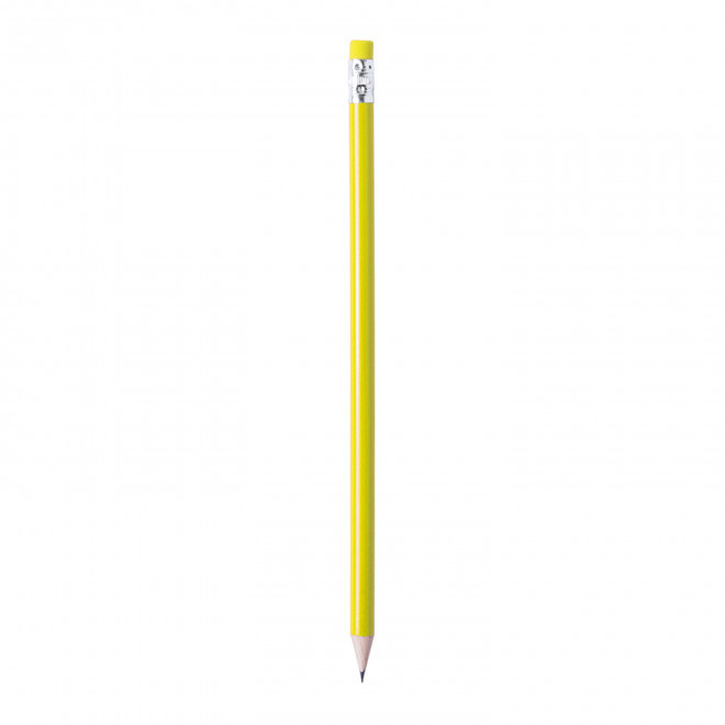 LOT DE 100 CRAYONS À PAPIER PERSONNALISÉ 'CRAYOCOLOR' - jaune