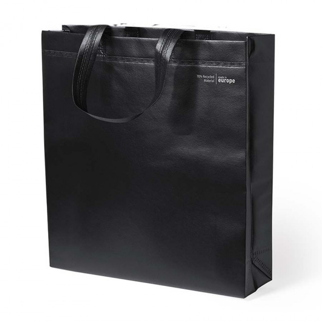 SAC PUBLICITAIRE RECYCLÉ 120G/M² 'ADEM' - noir
