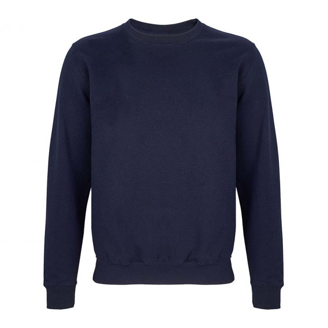 SWEAT COL ROND MIXTE PERSONNALISABLE 'COLUMBIA' - bleu marine