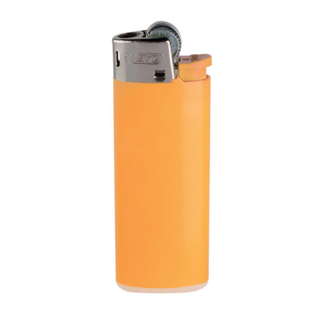 MINI BRIQUET PUBLICITAIRE CLASSIQUE BIC® J25 'FUEGO' - orange pastel