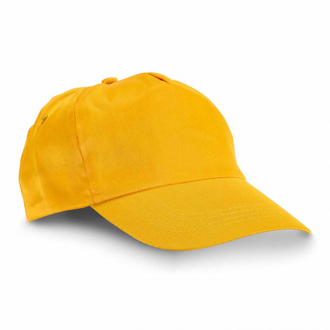 CASQUETTE PERSONNALISABLE 'BASICA POLYESTER' - jaune