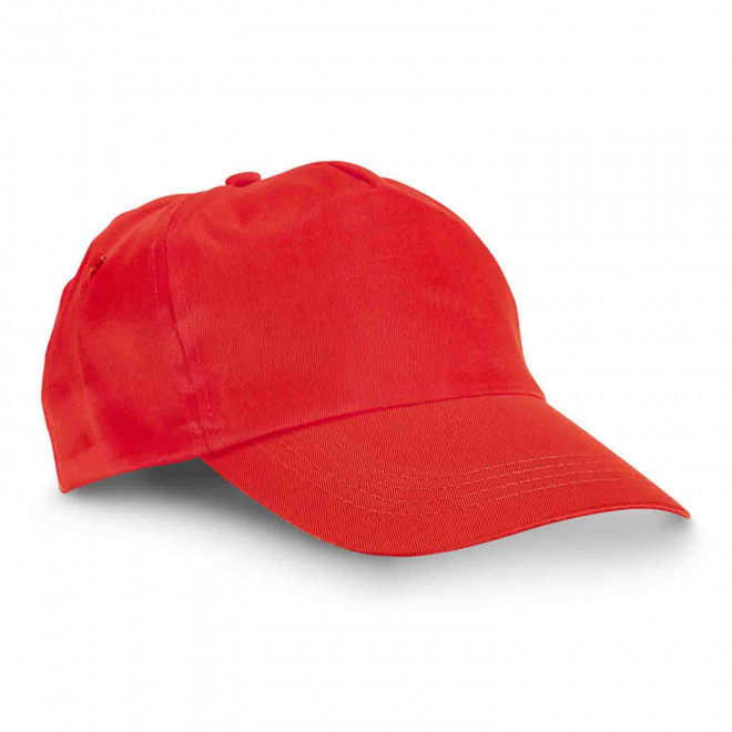 CASQUETTE PERSONNALISABLE 'BASICA POLYESTER' - rouge