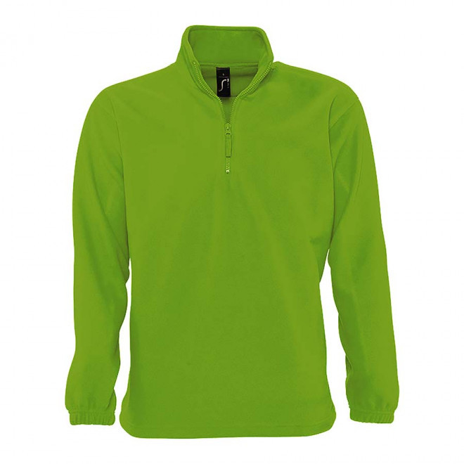 SWEAT-SHIRT PUBLICTAIRE MIXTE POLAIRE 'NESS' 300 GR/M² 72H - citron vert