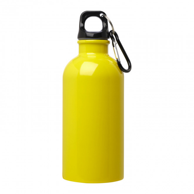 GOURDE EN MÉTAL 400 ML 'EVEREST' - jaune