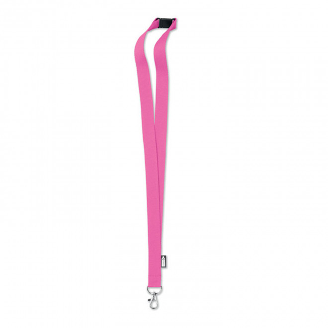 TOUR DE COU PERSONNALISABLE  'LUCO RPET' - fuchsia