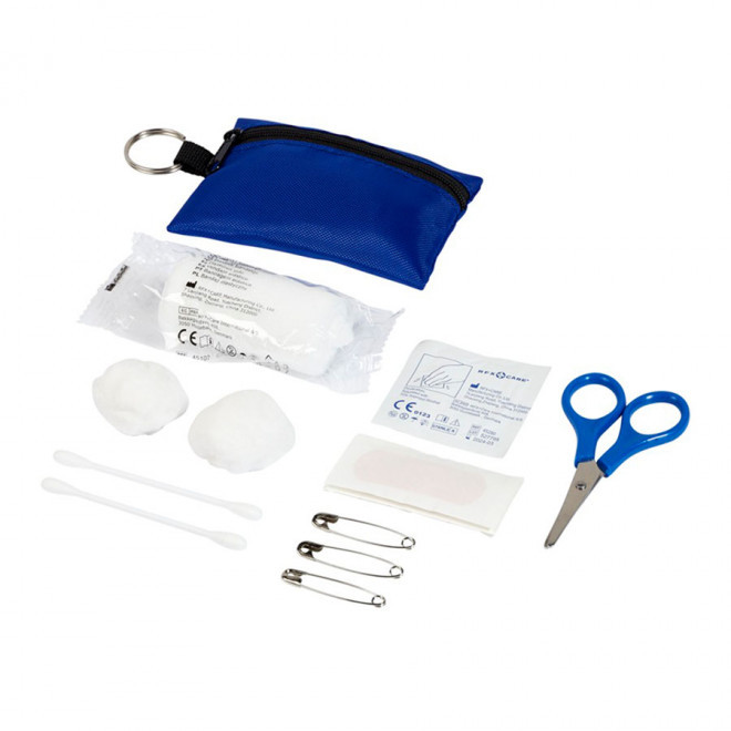 TROUSSE DE PREMIERS SECOURS PUBLICITAIRE 'SAFO' 4J - bleu royal