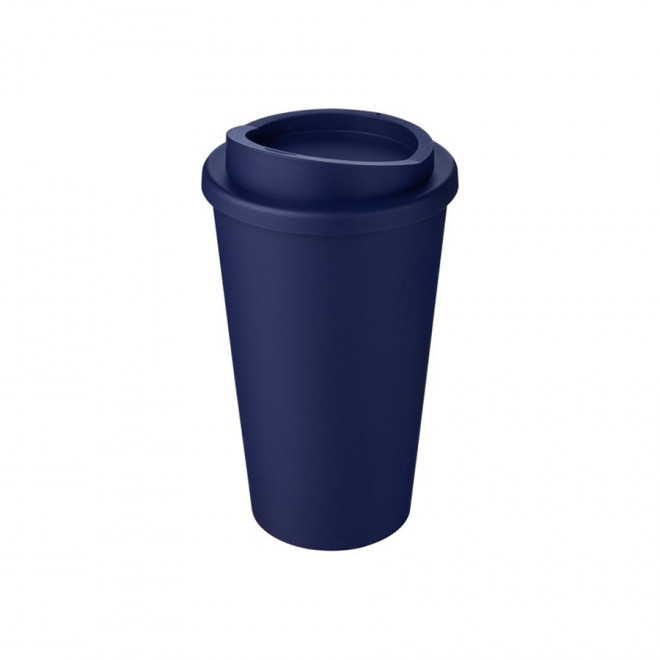 GOBELET PUBLICITAIRE ISOTHERME AMERICANO® 350 ML 'IBON' - bleu foncé