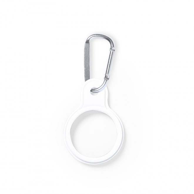 ATTACHE BOUTEILLE PERSONNALISABLE 'TANGIO' - blanc