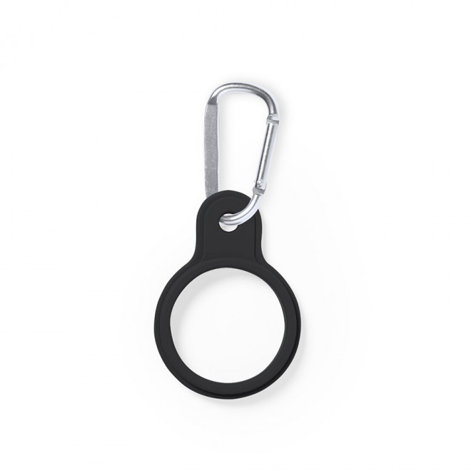 ATTACHE BOUTEILLE PERSONNALISABLE 'TANGIO' - noir