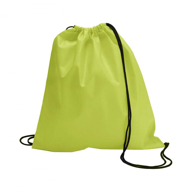 SAC A DOS PERSONNALISABLE NON TISSE 80G/M² 'TIVO' - citron vert