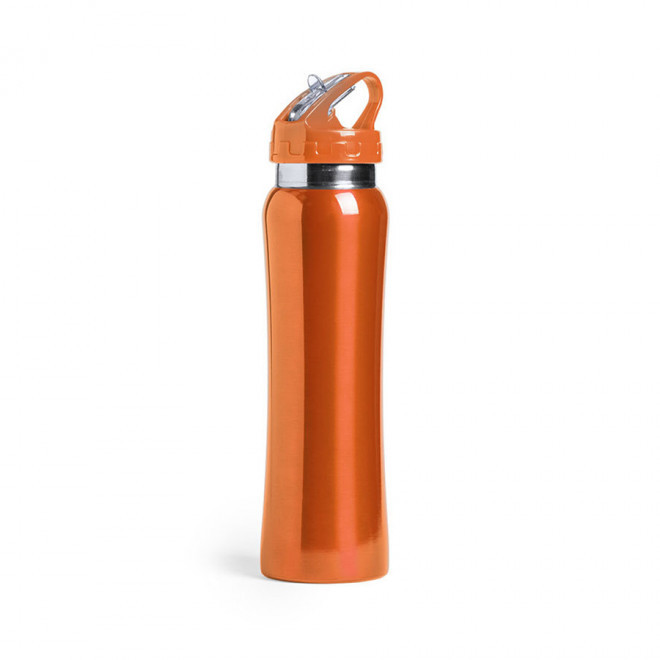 GOURDE PERSONNALISÉE EN MÉTAL 800 ML 'LABRESSE' - orange