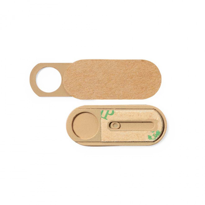 BLOQUEUR PUBLICITAIRE WEBCAM 'COBERCARD' - naturel