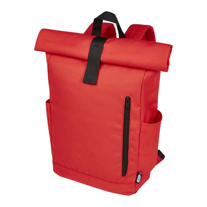 SAC A DOS ENROULABLE PUBLICITAIRE 'SAVARO' - rouge