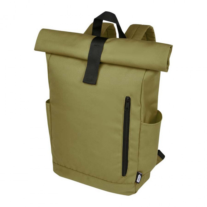 SAC A DOS ENROULABLE PUBLICITAIRE 'SAVARO' - olive