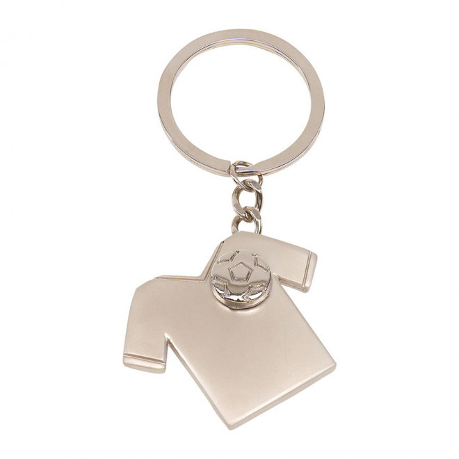 PORTE-CLES PERSONNALISABLE 'METALO' - football