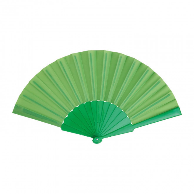 ÉVENTAIL PUBLICITAIRE EN RPET 'FANNY RPET' - vert
