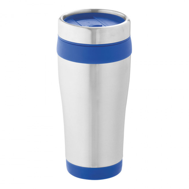 MUG ISOTHERME PUBLICITAIRE 'PYRENEES' - bleu foncé