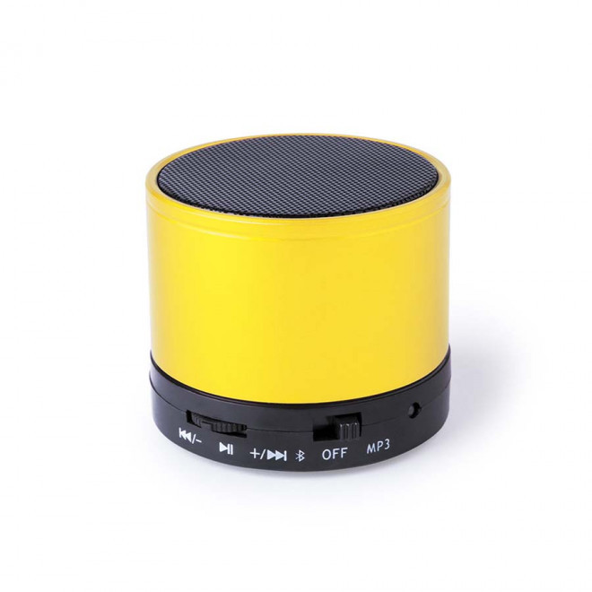 ENCEINTE PUBLICITAIRE BLUETOOTH® 3W 'NOVA BRILLANT' - jaune