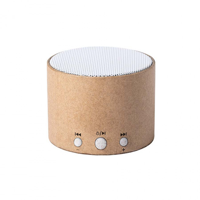 ENCEINTE PUBLICITAIRE BLUETOOTH® 3W 'NOVACART' - naturel