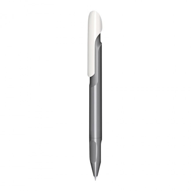 STYLO PUBLICITAIRE SENATOR® 'EVOXX DUO POLISHED' - gris