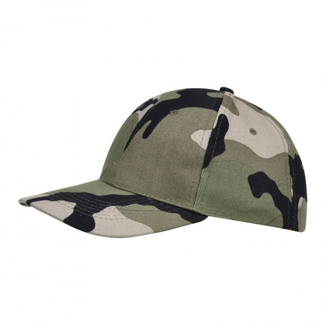CASQUETTE PUBLICITAIRE 'BUFFALO' 260 GR/M² - camo