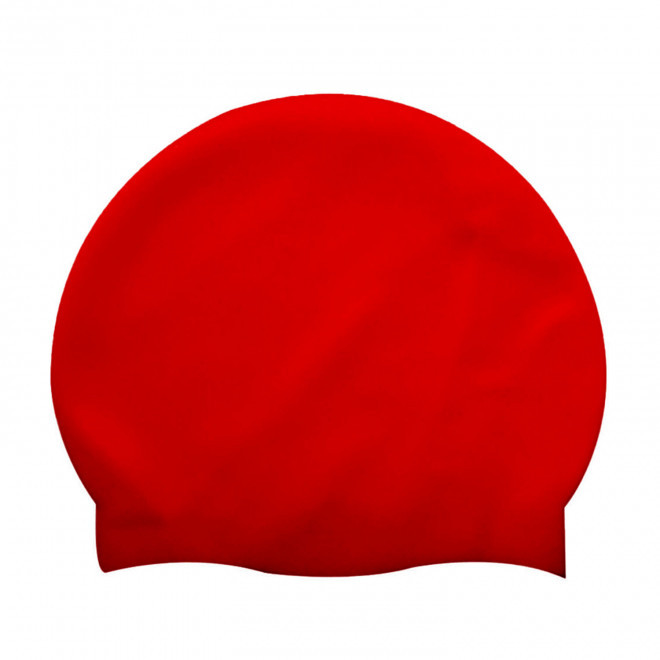 BONNET DE BAIN SILICONE PERSONNALISABLE 'BALISTE LIGHT' - rouge