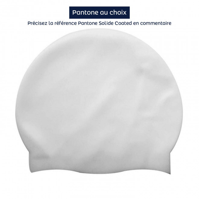 BONNET DE BAIN SILICONE PERSONNALISABLE 'BALISTE LIGHT' - pantone
