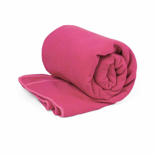 DRAP DE BAIN PUBLICITAIRE 90x170 'DULLA'  - fuchsia