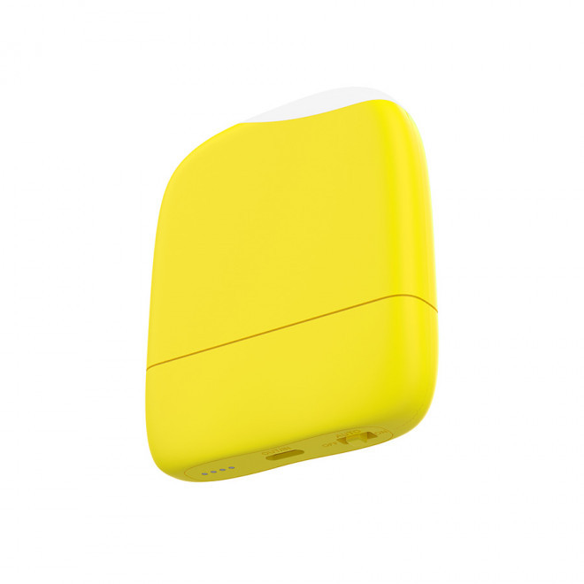 POWERBANK PERSONNALISABLE XOOPAR® 5000 MAH 'ICE-P' - jaune