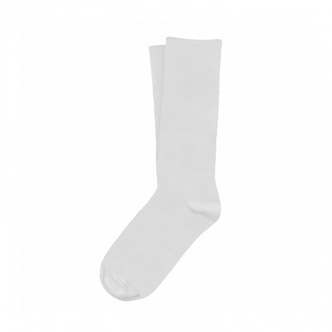 CHAUSSETTES PUBLICITAIRES EN COTON RECYCLE 'SOCK ECO' - blanc