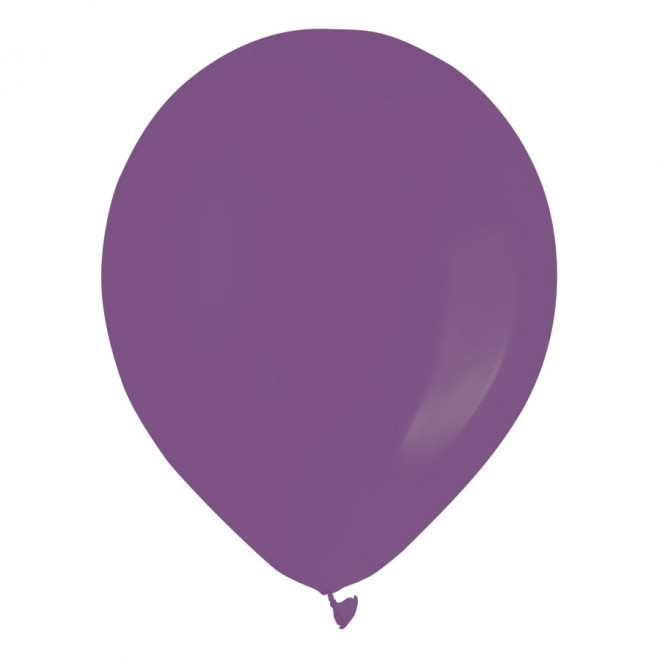 LOT DE 100 BALLONS DE BAUDRUCHE PUBLICITAIRES ø25 CM 'LUFT' - violet