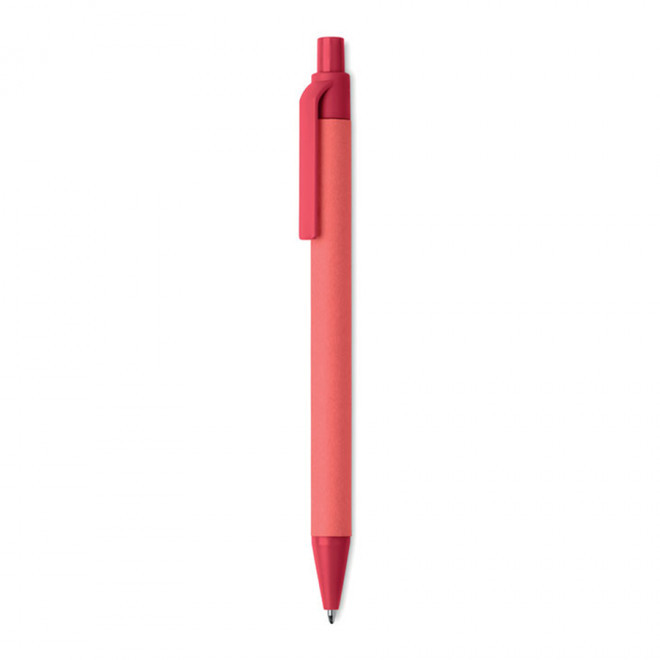 STYLO PUBLICITAIRE EN CARTON 'AMOSIS COLOR'  - rouge