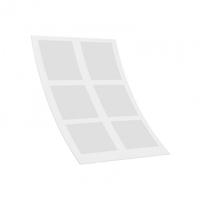 PLANCHE DE STICKERS PERSONNALISÉE 'OTTI' 25 CM² - blanc 25 cm²