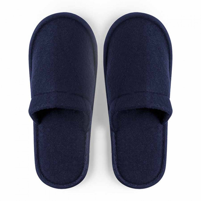 PANTOUFLES PERSONNALISABLES 'TOUFLA'  - bleu marine