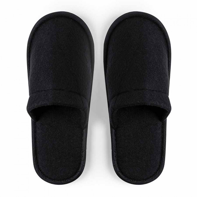 PANTOUFLES PERSONNALISABLES 'TOUFLA'  - noir