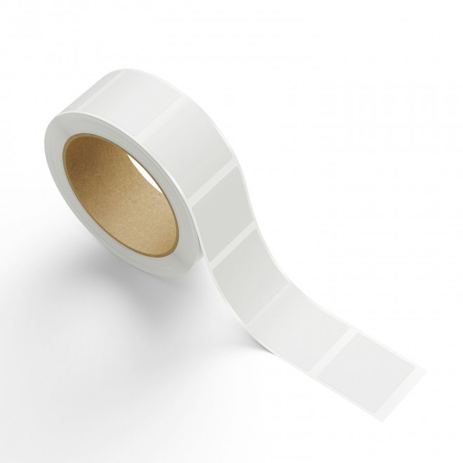 ÉTIQUETTES CARRÉES PERSONNALISABLES EN ROULEAU 'RULA' - carré