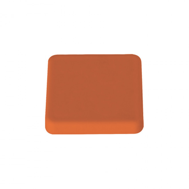 MAGNET PUBLICITAIRE CARRÉ COULEUR 'WILMA' - orange 3 cm