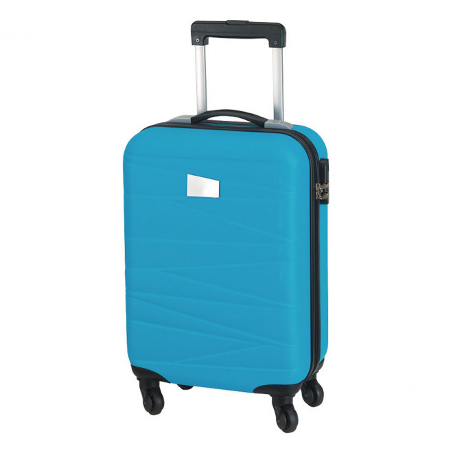 VALISE TROLLEY CABINE PUBLICITAIRE 'PADUA' - bleu