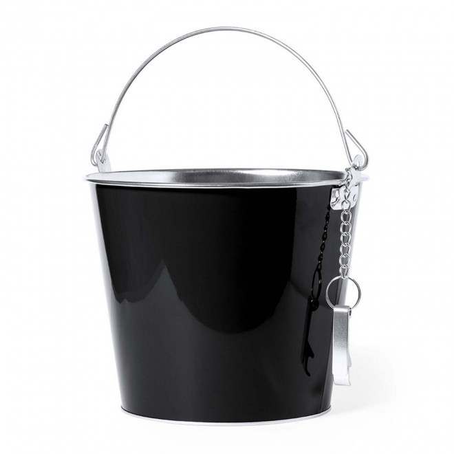 SEAU A BONBONS PERSONNALISE 6L 'CANDYBAR' - noir