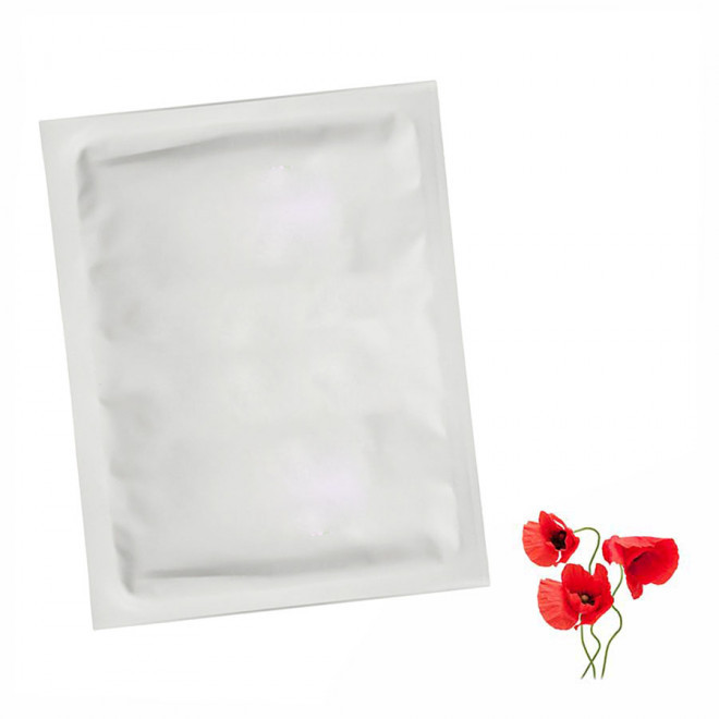 SACHET DE GRAINES PERSONNALISABLE EN QUADRI  'PLANTAI S' - coquelicot