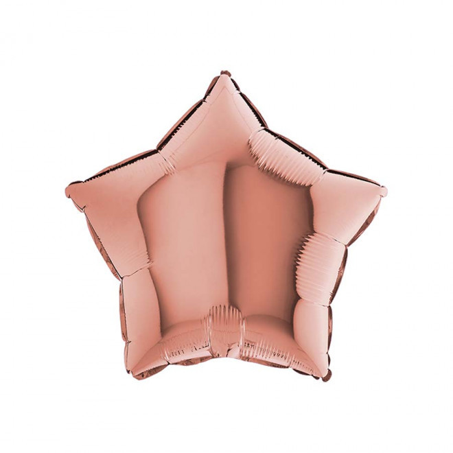 BALLONS PERSONNALISÉS EN MYLAR 'MYLA ÉTOILE' - rose gold