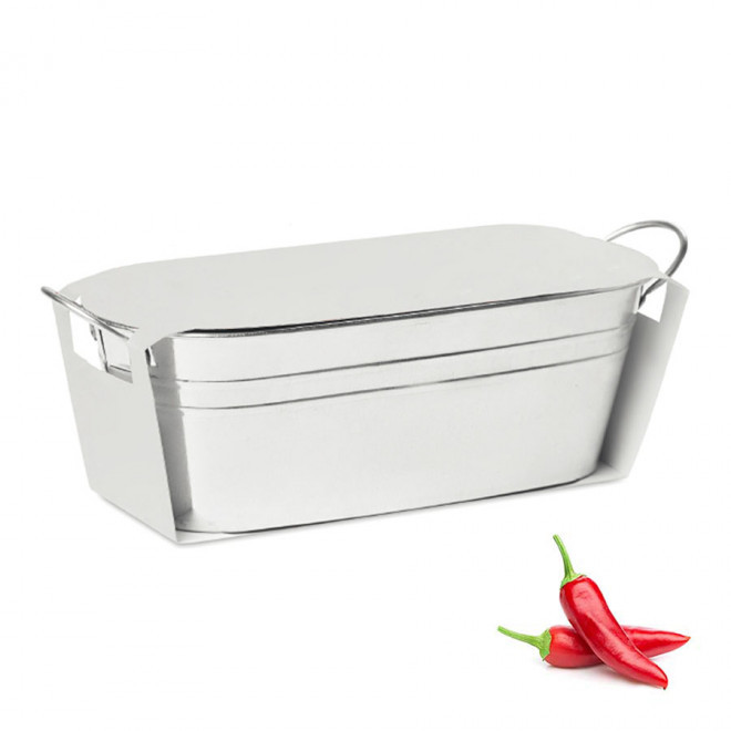 BAC A PLANTES PUBLICITAIRE 'BACAN BLANC' - piment