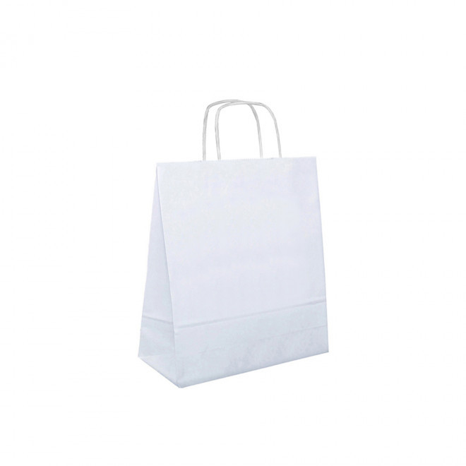 SAC ANSES TORSADEES PUBLICITAIRE BLANC 'TORSI' - blanc