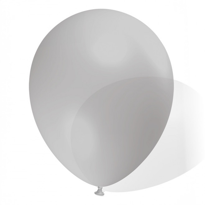 LOT DE 100 BALLONS DE BAUDRUCHE PUBLICITAIRES ø25 CM 'LUFT' - transparent