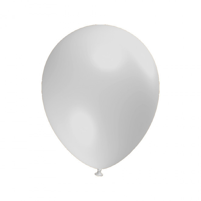 LOT DE 100 BALLONS PERSONNALISÉS 30CM 'LUFT MÉTAL' - perle