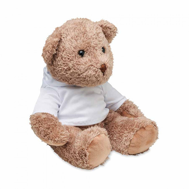 OURSON EN PELUCHE PUBLICITAIRE 'TEDDY XL' - blanc