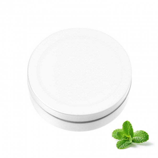 BOITE DE 50G BONBONS MIF PUBLICITAIRE 'BONBI BIO' - menthe