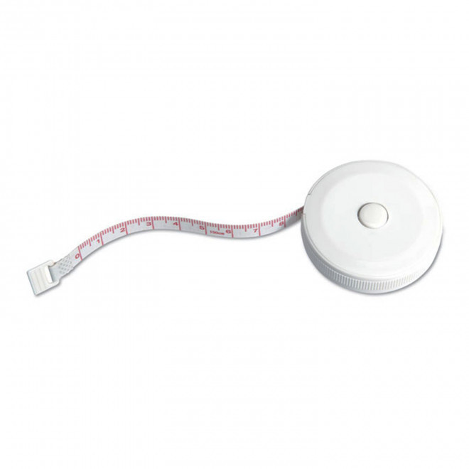 METRE RUBAN TAILLEUR PERSONNALISABLE 'TAILLEURO' - blanc