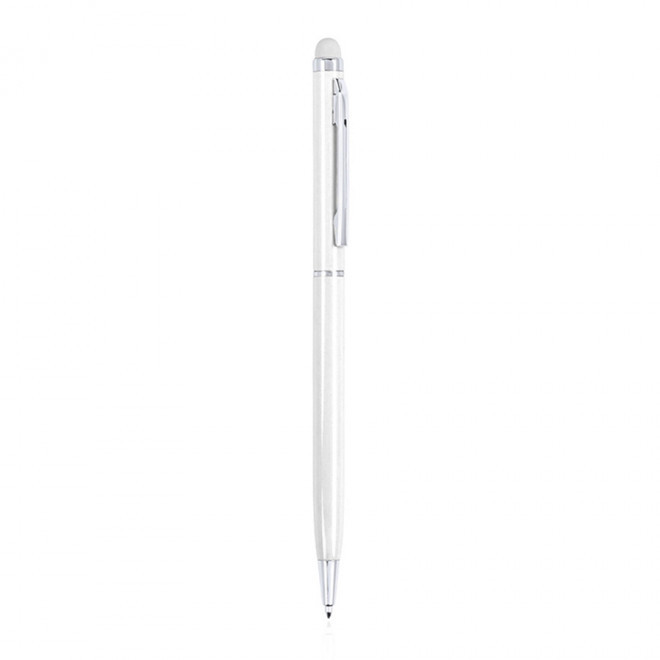 STYLO/STYLET PUBLICITAIRE MINE BLEUE 'SMART TOUCH COLOR' - blanc