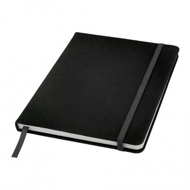 CARNET PUBLICITAIRE POINTILLE A5 'DOTTED' 4J - noir